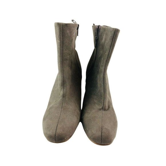 Old Navy women's gray sz 10 studded ankle boot - Picture 4 of 8